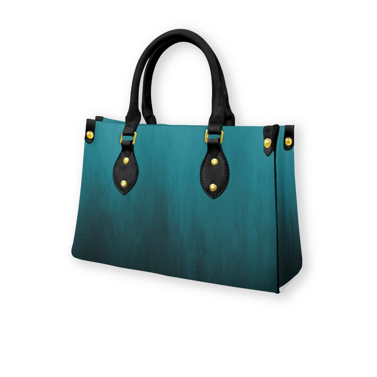 Custom Purse With Black Handle