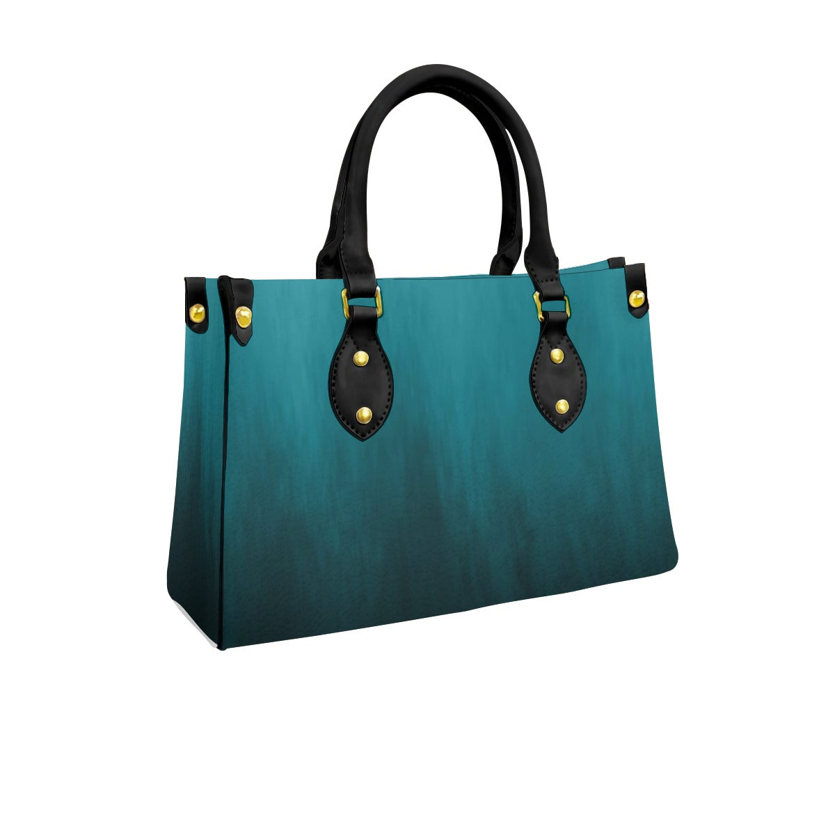 Custom Purse With Black Handle