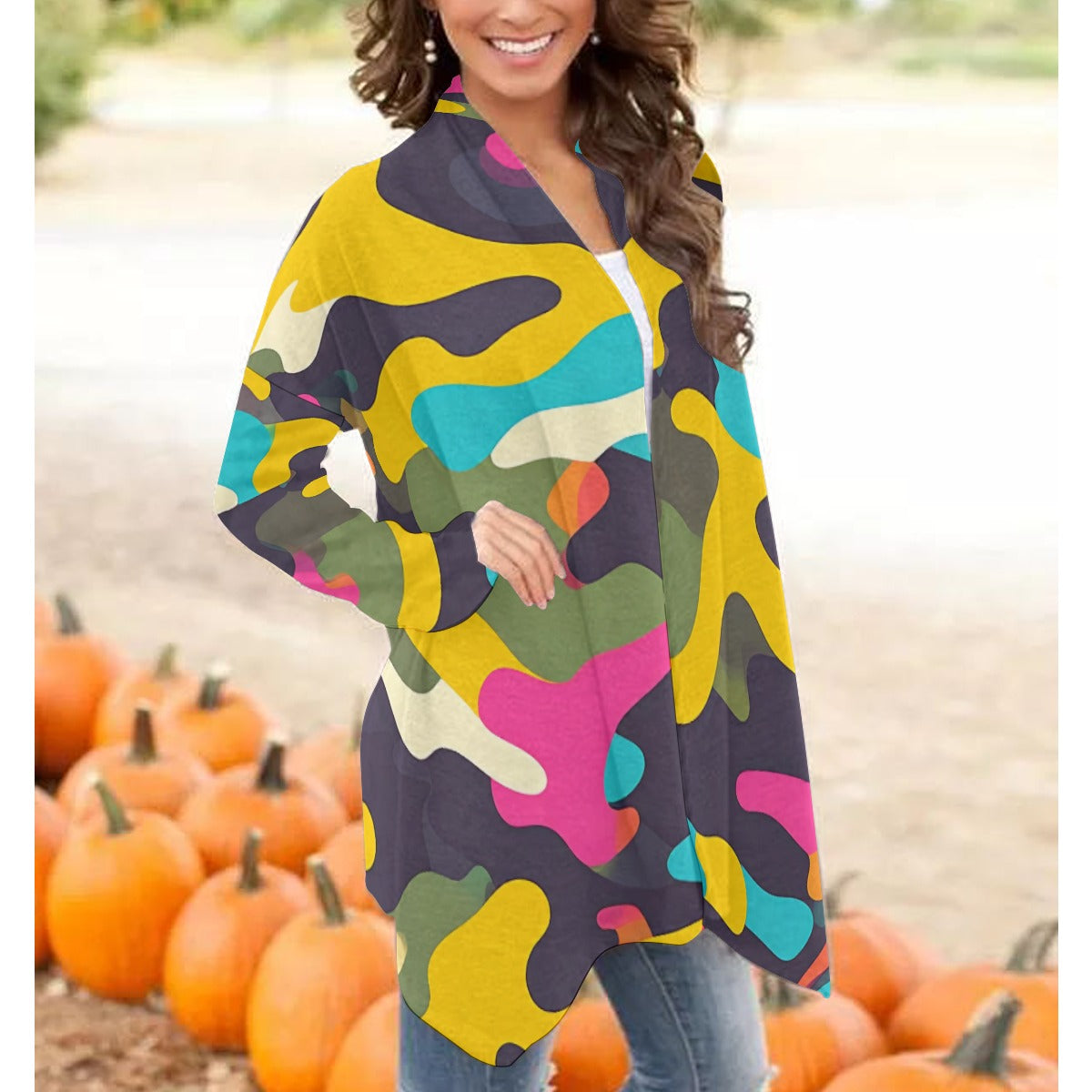 Pastel Camo Sweater